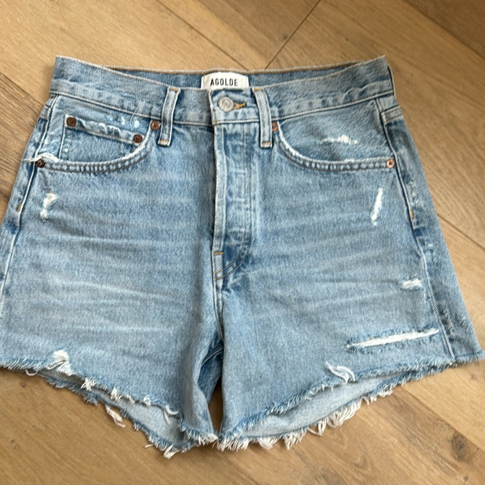 Agolde Parker Long shorts. 24